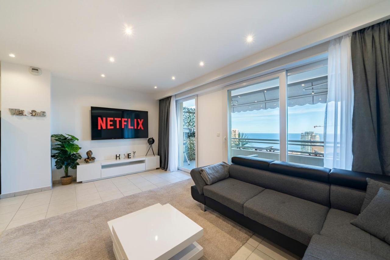 Appartement Frontiere Monaco, Terrasse, Vue Mer, Parking - Ab