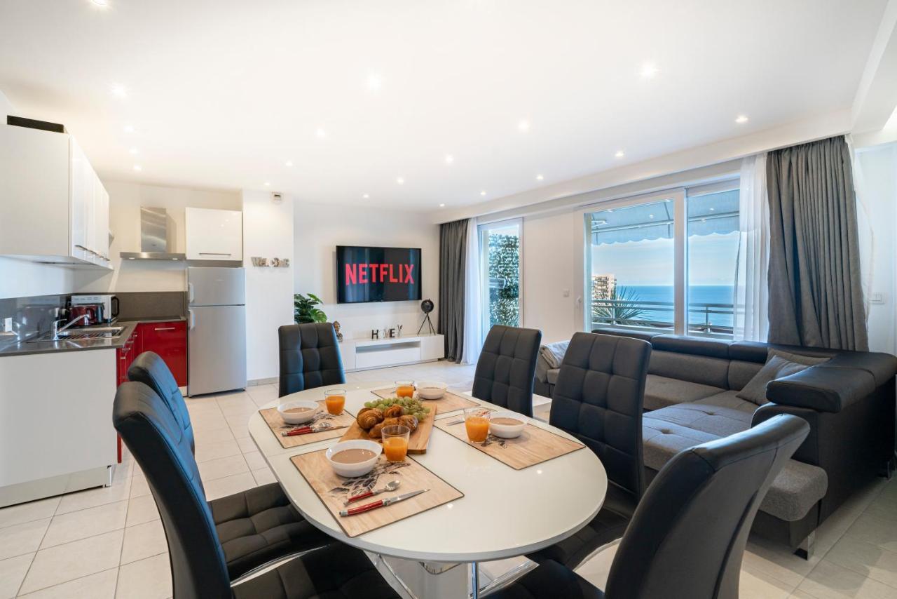 Frontiere Monaco, Terrasse, Vue Mer, Parking - Ab Appartement *